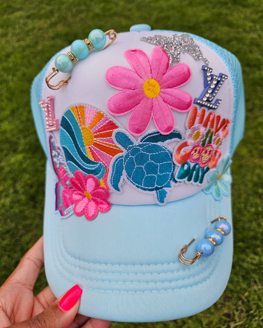 Have A Good Day Hat front side